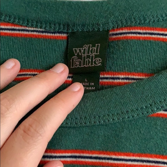 Striped long sleeve tee - Picture 2 of 4